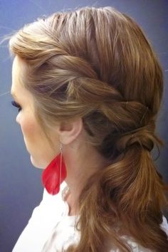 hair tutorials! Bohemian Twist, Side Ponytail, Bohol, Good Hair Day, Ponytail Hairstyles, Gorgeous Hair