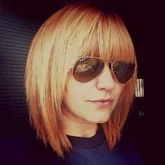 Cute Short Bobs For Thick Hair, Shaggy Inverted Bob With Bangs, Med Bob With Bangs, Mid Length Bob With Bangs Over 40, Bob Haircut For Fine Hair Bangs, Medium Bob Haircut With Bangs, Mid Length Bob With Bangs, Textured Bob With Bangs, Short Shaggy Haircuts