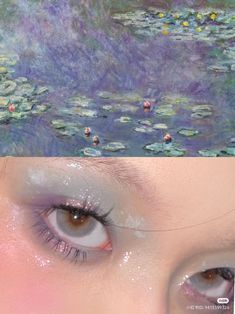 #makeupinspo #eyemakeup #unique #eyes Monolid Eye Makeup Colorful, Colorful Ethereal Makeup, Japan Eye Makeup, Ethereal Eyes Palette, Unique Eyes, Fairy Makeup Editorial, Makeup Ideas, Maquillaje De Ojos