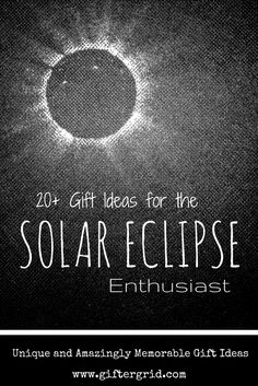 a black and white photo with the words solar eclipse enthusiasm