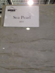 the sea pearl marble is on display at the store