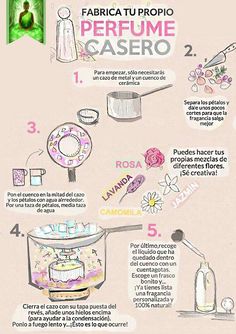 Como hacer perfume casero Magia Das Ervas, Diy Perfume, Diy Beauty Hacks, Homemade Beauty Products, Natural Cosmetics, Diy Natural Products, Beauty Secrets, Diy Beauty, Glow Up?