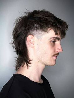 Mens Mullet, Hairstyles For Teenage Guys, Male Haircuts Curly, Punk Hair, Wolf Cut, Athletic Hairstyles