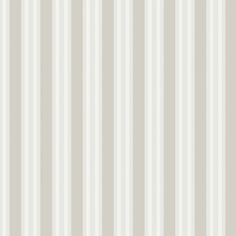 a gray and white striped wallpaper with vertical stripes