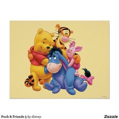 winnie the pooh and friends poster