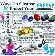 Way to Cleanse your Energy Essential Oils For Chakras, Reiki Level 1, Cleanse Your Energy, Yerba Santa, Chakra Healing Meditation, Chakra Health, Witch Stuff, Spiritual Protection