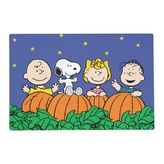 peanuts and the gang pumpkin patch by peanuts