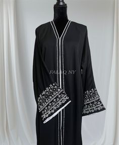 Hand work established black abaya. Perfect for every day wear or any special occasions. Style your abaya as you like it. Lily Collins Style, Wardrobe Fashion, Black Abaya, As You Like It, Expensive Clothes, Lily Collins, Wardrobe Style, Hand Work, The Red Carpet