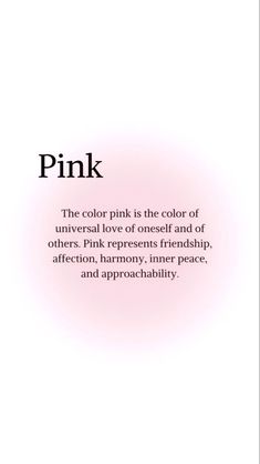 pink is the color pink in this textural poem, which features an image of a woman's face