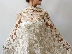 Bone Colored Shawl, Cream Wrap, Evening Cover Up, Cotton Summer Scarf, Bridal Wedding Shawl, Fringed, Boho, Gift for Her, Lacy, Crochet - Etsy Evening Scarf, Cotton Shawl, Summer Shawl, Wrap Gift, Shawl Crochet, Bone Color, Wedding Wraps, Wedding Shawl, Summer Scarves