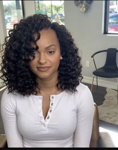 Ripple Deep Hairstyles, Crochet Hair Wedding Styles, Presto Curl Crochet Braids, Seamless Crochet Braids, Side Part Crochet Hairstyles, Deep Twist Crochet Hairstyles, Crochet Braid Styles Gogo Curls, Deep Wave Crochet Hair Freetress, Curly Crotchet Hairstyles Curls