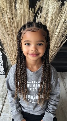 Alicia Keys Braids Boho Kids Key Braids for Kids 🎉 Hairstyles Mixed Girls Hair, Mixed Girl Braids Hairstyles, Mixed Hairstyles Biracial Hair Kids, Braids With Curls For Kids, Mixed Girl Hairstyles Kids Braids, Braids For Mixed Girls Kids, Mixed Girl Braids, Braided Hairstyles Kids, Alicia Keys Braids On Kids