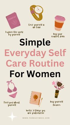 selfcare routine checklist Routine Daily