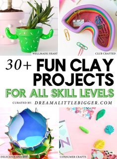 30 fun clay projects for all skill levels