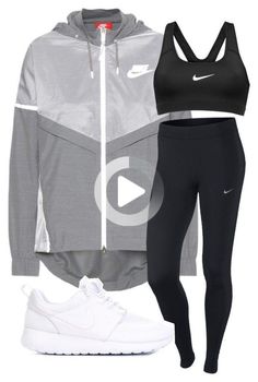 Nike Workout Outfits, Outfits Leggings, Fit Outfits, Workout Clothes Nike, Sports Outfit, Nike Workout, Workout Outfits