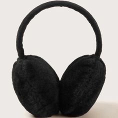 Furry Earmuffs Heart Earmuffs, Black Earmuffs, Earmuffs, Black Heart, Christmas List, Women Accessories, Christmas, Women Shopping, Black