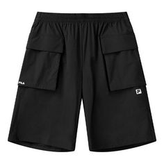 FILA Athletics A11M121369F-BK Fila Shorts, Stylish Sneakers, Shorts Black, Black Shorts, Perfect Pair, Mens Short, Solid Color, Sports, Color