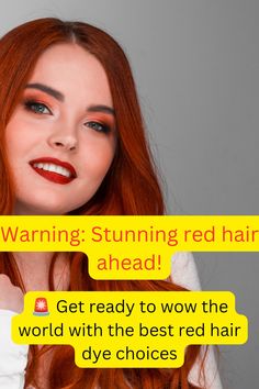 Red hair dye Best Hair Dye, Red Hair Don't Care, Best Hair, Bright Color