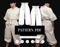 three men in white robes with the text pattern pdf pack all sizes $ 59 99