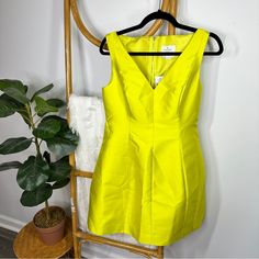 Reposhing This Item I Purchased From @Retail_by_rae. Loved It, But Ready To Rotate For Something New. Questions? Leave A Comment Below! High Neck Dress Formal, Leaf Skirt, Red Holiday Dress, Yellow Neon, Kate Spade Dress, Kate Spade Dresses, White Long Sleeve Dress, Tie Waist Dress, Silk Print Dress