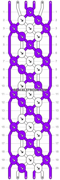 the nike shoe lace pattern is shown in purple and white, as well as an image of