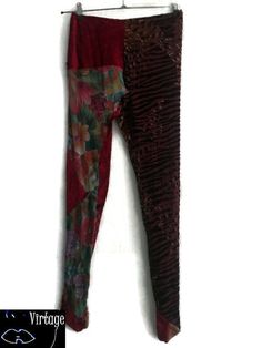 Leggings colorful patchwork floral striped houbdstooth bohemian rocker tights size s Condition new remade Leggings Colorful, Boho Rocker, Legging Outfits, Outfits With Leggings, Finland, Rocker, Gender Neutral, Art Collection, Tights