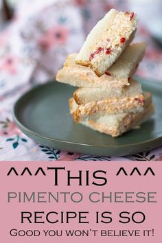 the best dang panento cheese recipe ever is made with only three ingredients