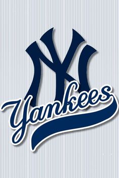 the new york yankees logo is shown