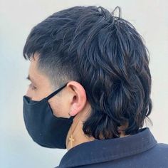 Long Hair Mullet Mullet Ideas, Temp Fade, Shag Mullet, Mullet Haircuts, Long Curly Hair Men, Mullet Fade, Textured Haircut, Mullet Haircut, Men Haircut