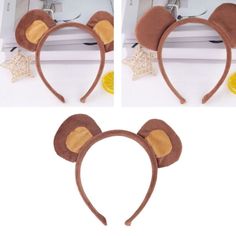 two pictures of mouse ears on top of each other