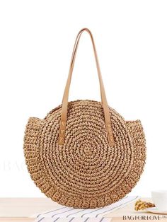 Casual Large-capacity Straw Bag For Vacation, Casual Large Capacity Straw Bag For Vacation, Large Capacity Casual Straw Bag For Vacation, Casual Summer Straw Beach Bag, Casual Summer Straw Bag For The Beach, Beige Crochet Bucket Bag For Vacation, Casual Large Capacity Shoulder Bag For Vacation, Large Capacity Bucket Beach Bag For Summer, Casual Lightweight Beige Beach Bag