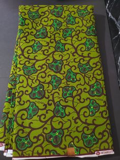 DESCRIPTION Olive and Green African Ankara Fabric. This is high quality African print is 100% cotton and it's 45 inches wide. It is used for making African Clothing, African quilts, & For Home decoration. FYI: Print is Double sided. The listing is for Per yard, 6yards and Headwrap For Each piece of fabric measures: 34-36in by 45in for 1yard 105-108in by 45in for 3yards 210-216in by 45in for 6yards 70in by 22in for Head wrap If you purchase more than one yard, you will receive one continuous piece. *If you require more than what I have listed, feel free to send me email. CARE INSTRUCTIONS:•DO NOT BLEACH•Hand wash with cold water and mild soap or Dry clean•Press with warm iron on the wrong side only. Color may be different due to your monitor African Quilts, Clean And Press, Head Wrap Headband, Hair Bonnet, African Ankara, Ankara Fabric, Mixing Fabrics, African Fabric, Head Wrap