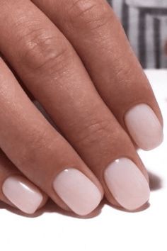 White Nail, Neutral Nails, Dipped Nails, Bridal Nails, Manicure Y Pedicure, Classy Nails