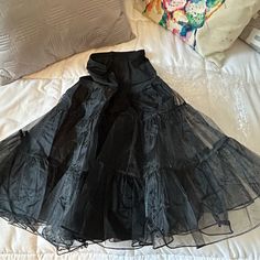 Black Vintage Underskirt. Never Been Worn. Size Small Gladiator Costumes, Good Girl Perfume, Two Piece Loungewear, Grey Two Piece, Very Good Girls, Scrub Jackets, Sport Dress, Madame Alexander, Loungewear Set