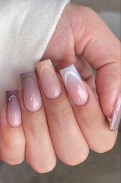 Milky White Gel Polish, Latest Nail Trends, Fall Gel Nails, Nail Art Designs Summer, Colored Acrylic Nails, Fall Acrylic Nails, Nail Art Ombre, Nail Polish Kits, Gel Nail Polish Set