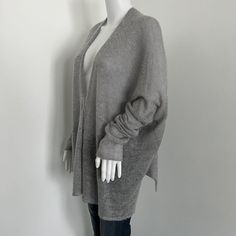 KerismaUS Women's Size S MGray lightweight mohair wool blend cardigan with one snap closure. Good condition. It does have some texture but no big pilling. Please see pictures for details and material content.Shoulder | 28 inches seam to seam straight across back of the sweaterSleeve | 34 inches center back of the sweater to the end of the cuffLength | 33.5 inches center base of the back of the collar to the end of the sweaterPlease note that color may vary a small amount because of my lighting. If you have questions please ask and I would be happy to help! -Michelle Casual Mohair V-neck Outerwear, Spring Mohair V-neck Cardigan, Fall Mohair V-neck Outerwear, Winter Mohair Cardigan For Layering, Mohair V-neck Outerwear For Fall, Mohair Outerwear For Fall Layering, Mohair Long Sleeve Outerwear For Layering, Mohair Outerwear For Fall, Long Sleeve Mohair Outerwear For Layering