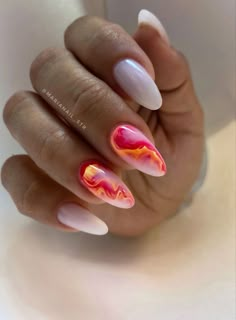 Kylie Nails, Edgy Nails, Summery Nails, Casual Nails, Work Nails, Nails Only, Nails Desing, Oval Nails, Dream Nails