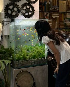 #fishtank #aestheticcafe #cafe Cafe Aesthetic Japan, Aquarium Cafe, Japan Aquarium, Coffee Shop Japan, Cute Cafe Aesthetic, Cafe Reference, Animal Cafe, Aesthetic Cafe, Beach At Night