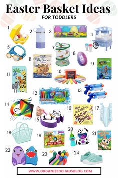 easter basket ideas for toddlers