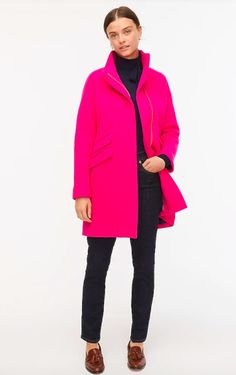 J Crew Cocoon Coat, Cheap Summer Outfits, Stadium Blankets, Cocoon Coat, Crew Clothing, Men's Suits, Women's Coats & Jackets, Women's Coats, Outerwear Women