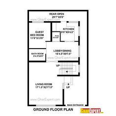 the ground plan for an apartment