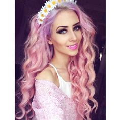 Highlights Summer, Scene Girl, Pastel Pink Hair, Hair Color Crazy, Long Brunette, Pretty Hair Color, Emo Hair, Scene Hair, Pastel Hair