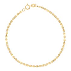 This dainty but eye catching bracelet is sure to make your wrist sparkle. Linked perfectly to deliver a mirror like glow, it's the perfect versatile piece to wear alone or dress up your wrist stack. 

Link Size: 2.1mm(W)
Solid 14K Gold - solid links

Spring Clasp Lock
Lifetime Guarantee Wrist Stack, Wrist Stacks, Zodiac Bracelet, Link Chain Bracelet, Letter Bracelet, Chunky Jewelry, Gold Bracelets, Bar Bracelets, Christmas 2023