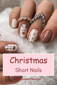 Dive into the world of 60+ short Christmas nails filled with creative ideas! From simple red acrylics to elegant green shades accented by cute charms and glittery details—there's something for everyone! Discover stunning French tips alongside bold baddie coffin styles in colors like blue and white or classic black and white combinations. Each design is an easy DIY project perfect for the holidays—ideal for parties at work or cozy celebrations at home! Red Acrylics, Green Shades, Festival Nails, Xmas Nails, Christmas Nail Designs, Magical Christmas, Holiday Nails