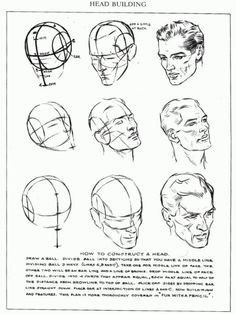 the head and shoulders are shown in this drawing book, which shows how to draw heads