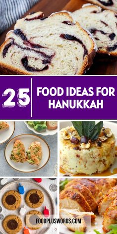 25 food ideas for hanukkah