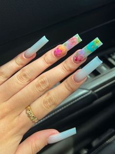 #follow #nailart #longnails #acrylicnails #nails #nailstagram #beautyblog #blogging #blogger #blog With Acrylic Nails, Drip Nails, Long Nail, Her Nails, Acrylic Nails Coffin Pink, Pearl Nails, Long Square Acrylic Nails, Unique Acrylic Nails