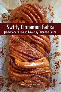 Cinnamon Babka Recipe, Cinnamon Babka, Babka Bread, Cinnamon Cake, Friends Food, Baking Recipe, Jewish Recipes, Bread Recipes Homemade