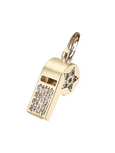 Looking to add a stylish, personal touch to your favorite necklace? This Whistle Charm provides plenty of flair - wear it by itself or layer with other favorite pieces! 16K gold plated tarnish-resistant Heeled Mules Sandals, Lunch Tote, Shoe Gifts, Cuff Earrings, Leather Care, Gold Charm, Huggies Earrings, Personal Touch, Beaded Earrings