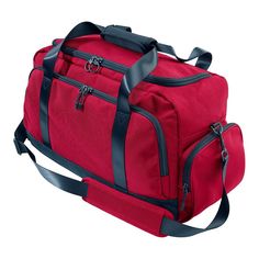 "This Lands' End Travel Carry-On Duffle Bag is your go-to travel companion. From the gym to the office to overnight — whatever your destination, a duffle is the perfect way to get your belongings there with you. This Lands' End Travel Carry-On Duffle Bag is your go-to travel companion. From the gym to the office to overnight — whatever your destination, a duffle is the perfect way to get your belongings there with you. FEATURES Removable, padded shoulder strap Water-repellant design Extra wide o Red Large Capacity Gym Bag For Travel, Large Capacity Red Gym Bag For Travel, Practical Red Travel Bag, Sporty Rectangular Travel Luggage, Red Rectangular Gym Bag For Travel, Functional Red Gym Bag For Travel, Functional Red Gym Bag For Daily Use, Red Rectangular Travel Gym Bag, Red Functional Bag With Luggage Sleeve